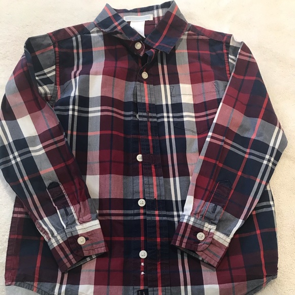 Janie and Jack boys button up - Picture 1 of 3
